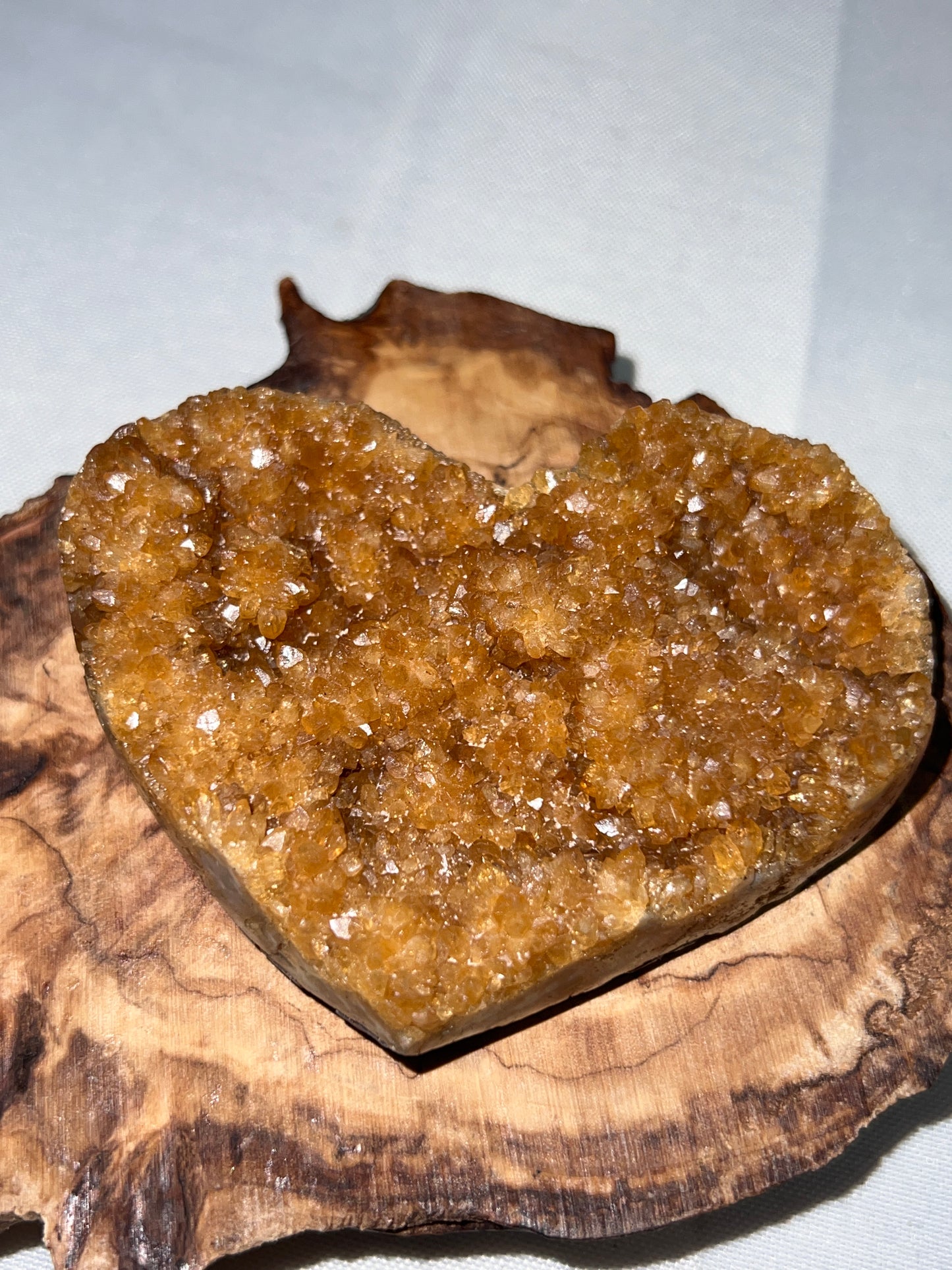 Crystal Heart Carvings