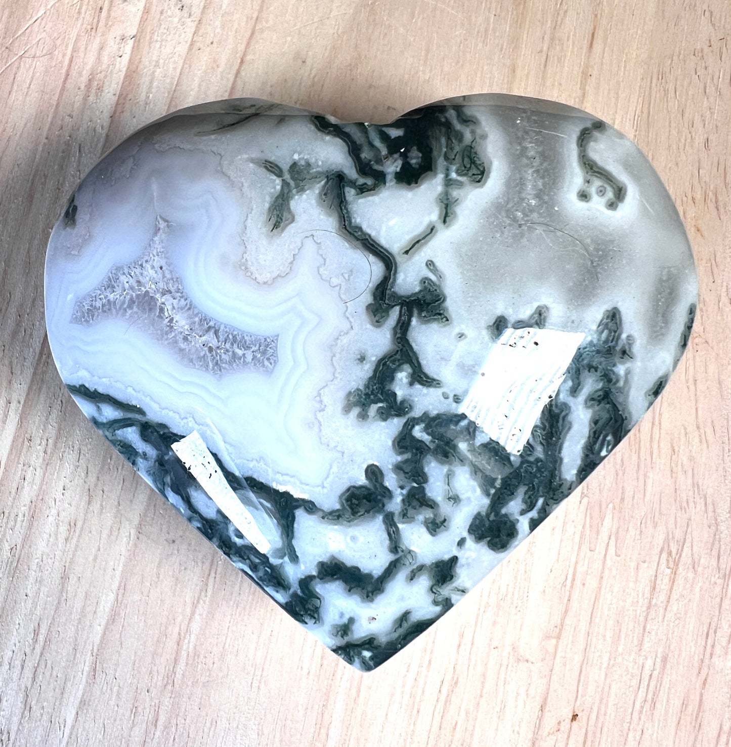 Crystal Heart Carvings