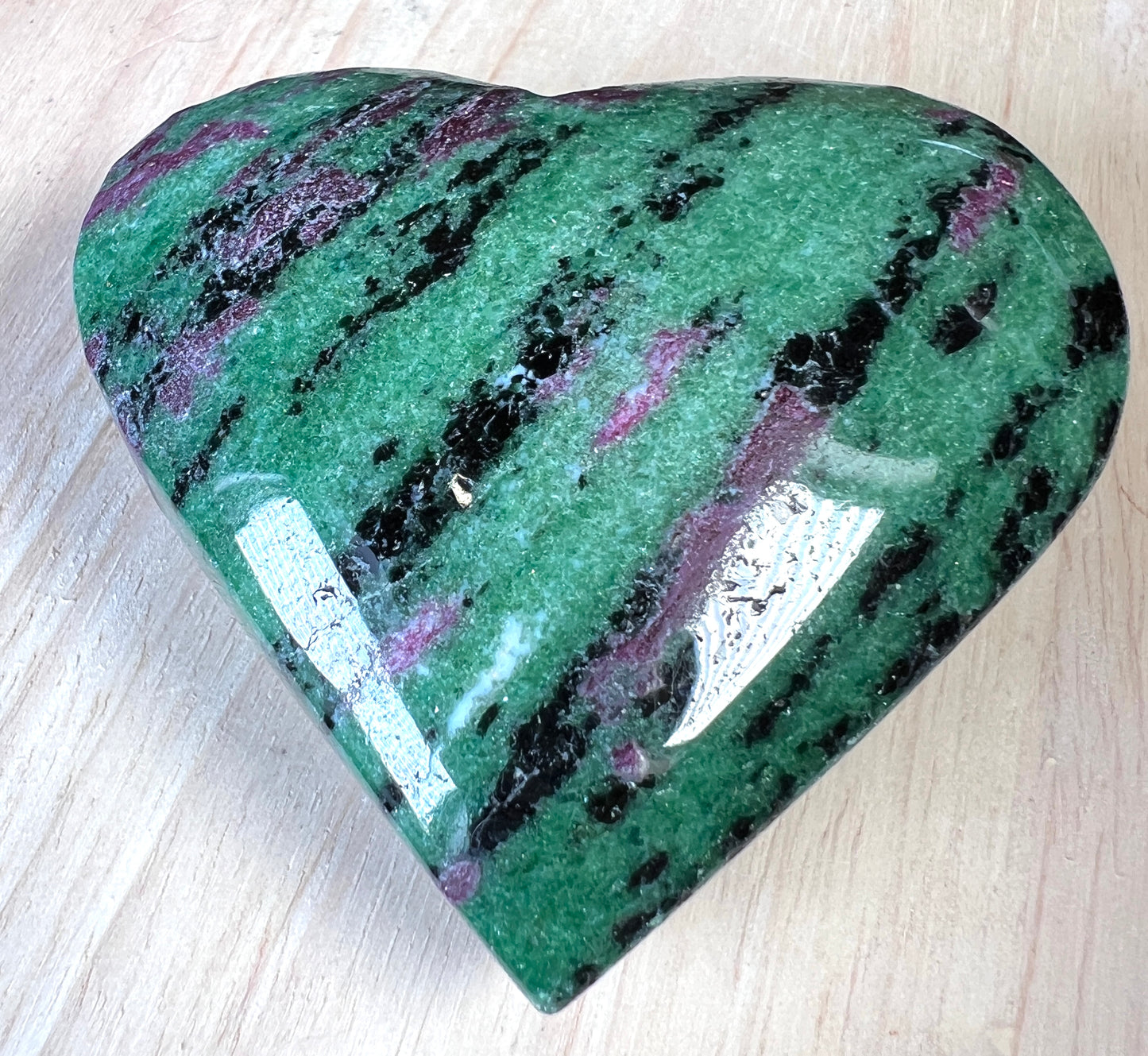 Crystal Heart Carvings
