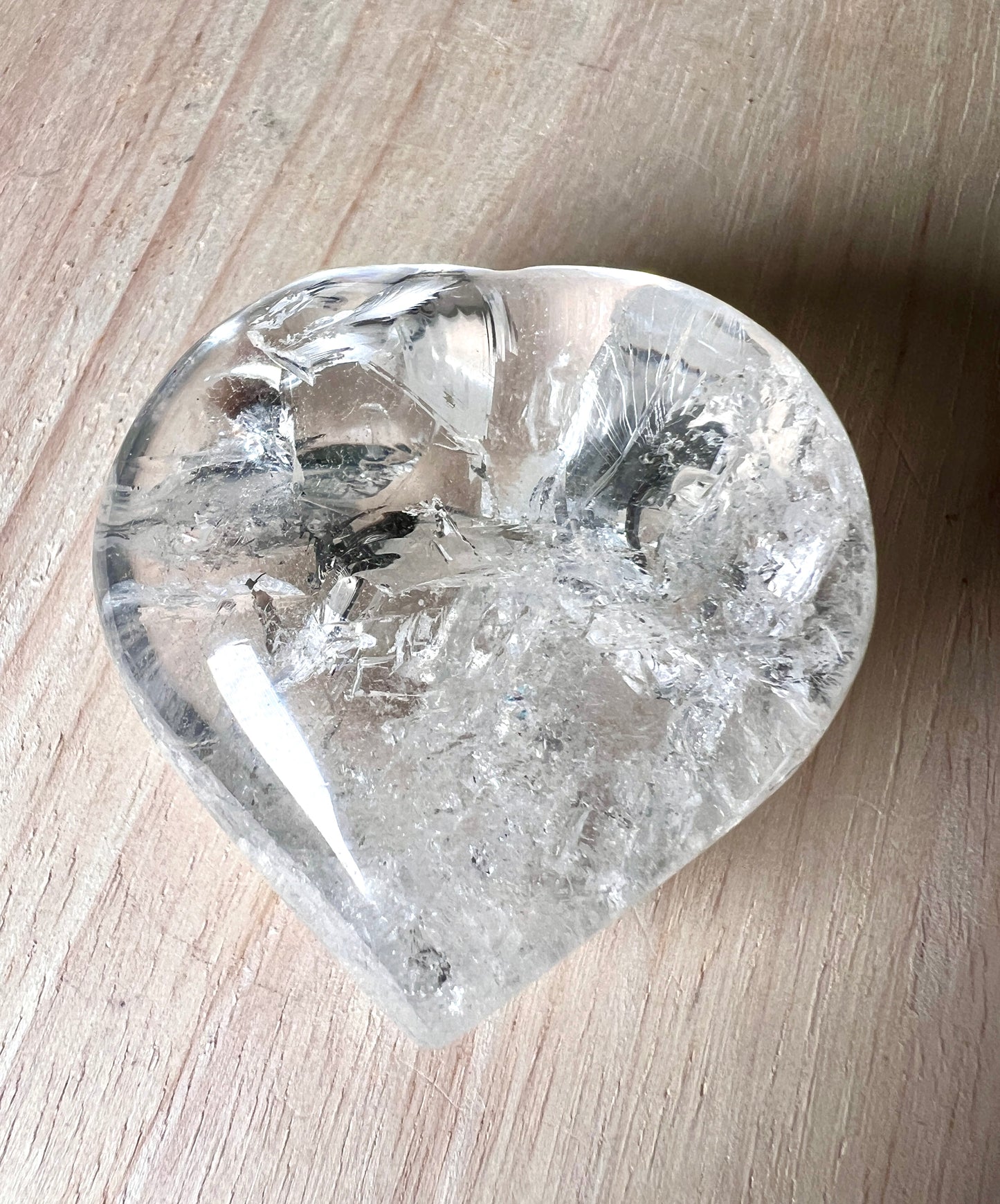 Crystal Heart Carvings