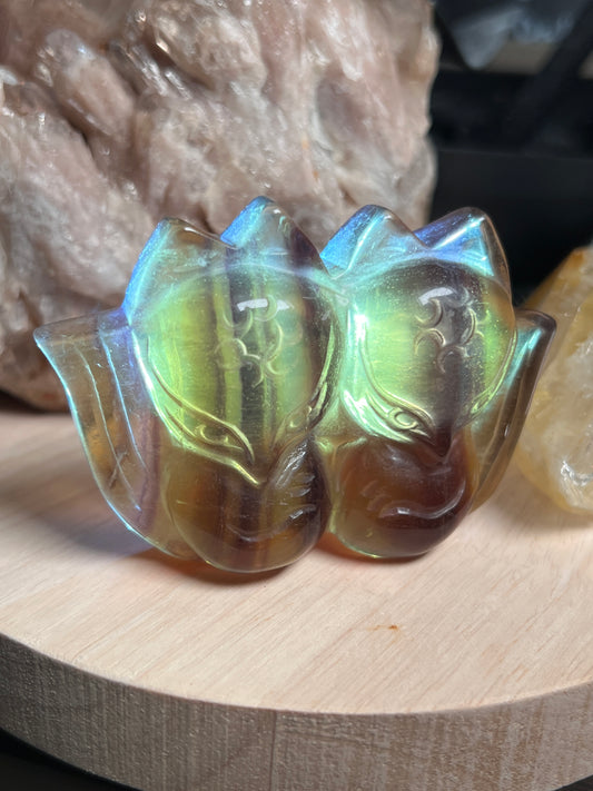 Fox Carvings