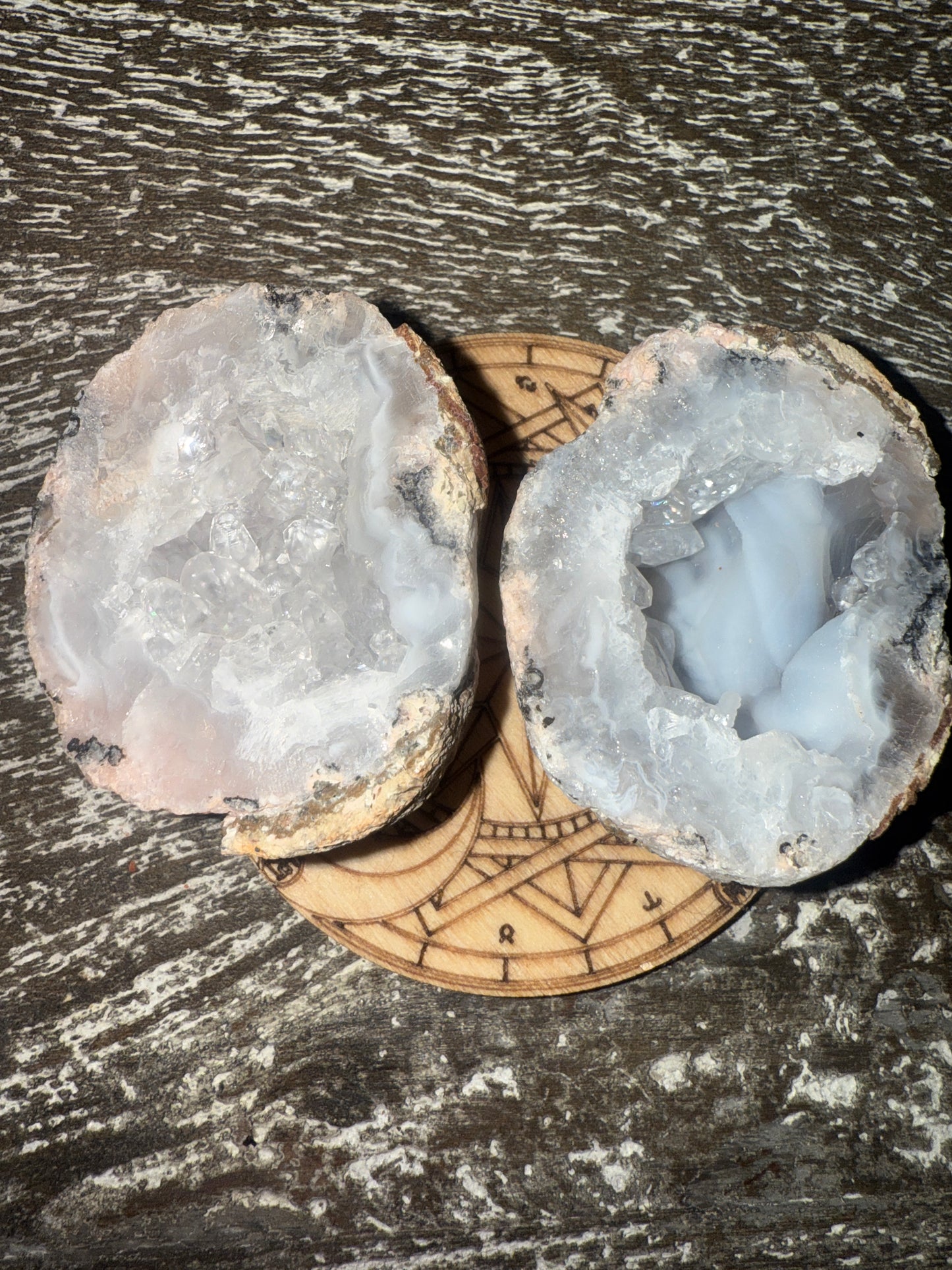Mexican Lace Agate Geodes