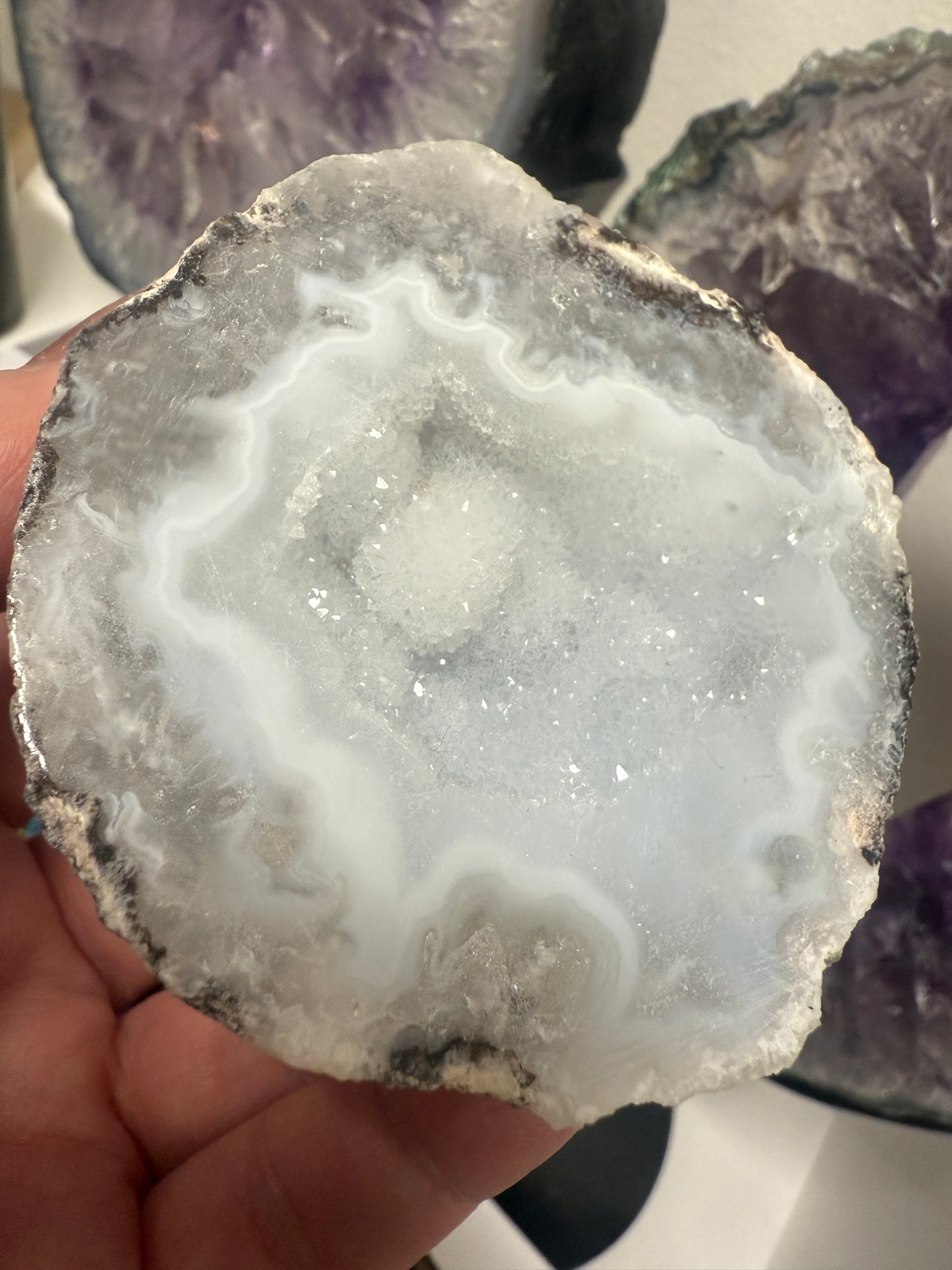 Mexican Lace Agate Geodes