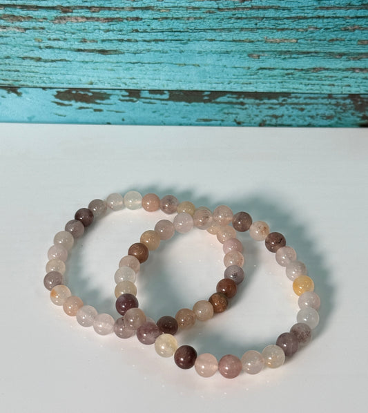 Gift Set: Purple Aventurine + 925 Silver Butterfly Charm