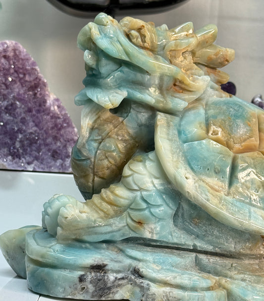 Amazonite Dragon Turtle - Collector's Edition