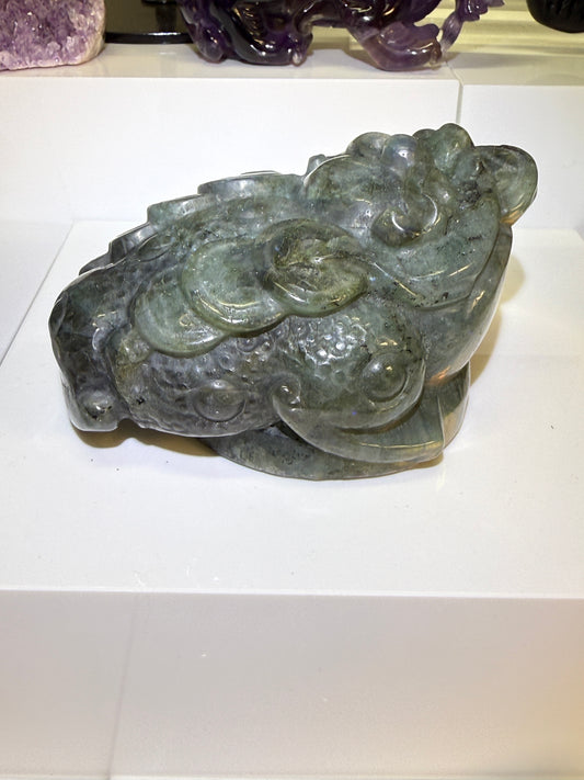 Labradorite Money Toads