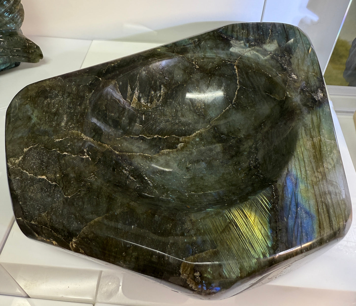 Labradorite Crystal Bowl