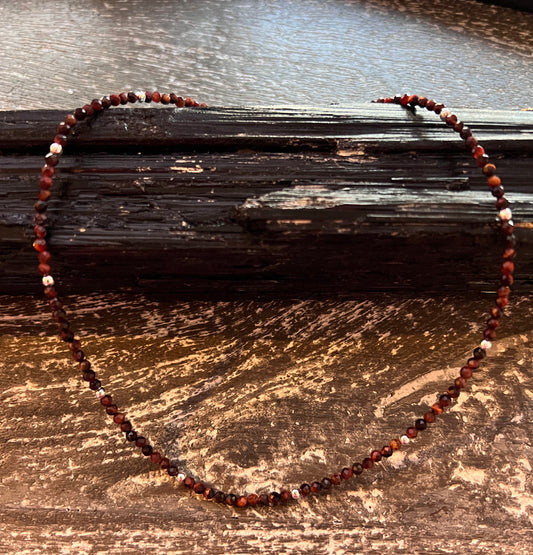 Red Tiger Eye Bracelet 