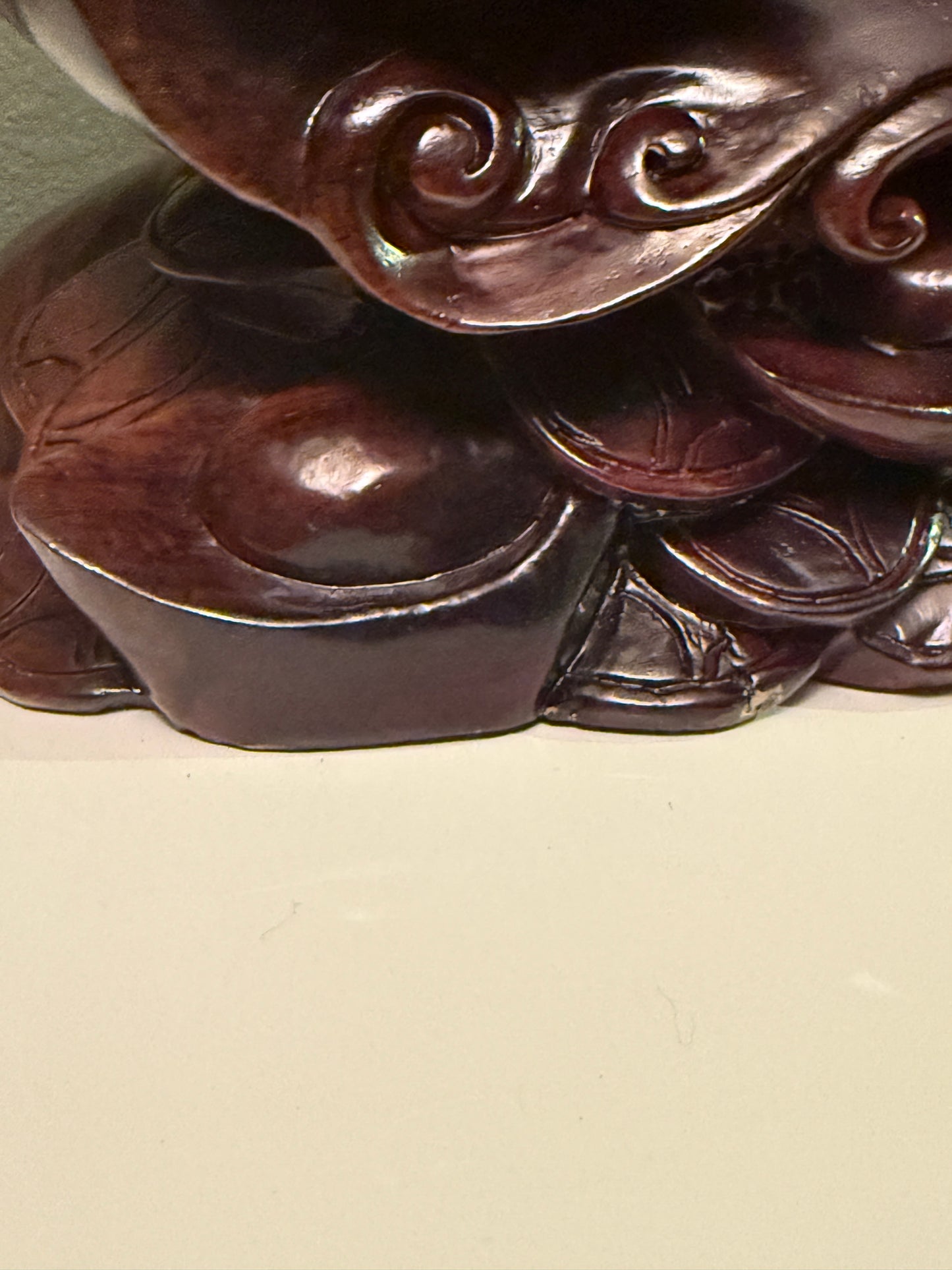 Master-Carved Rainbow Obsidian Buddha