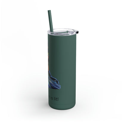 Atara Labradorite Vibes Tumbler: Unleash Positivity & Intuition (20oz)