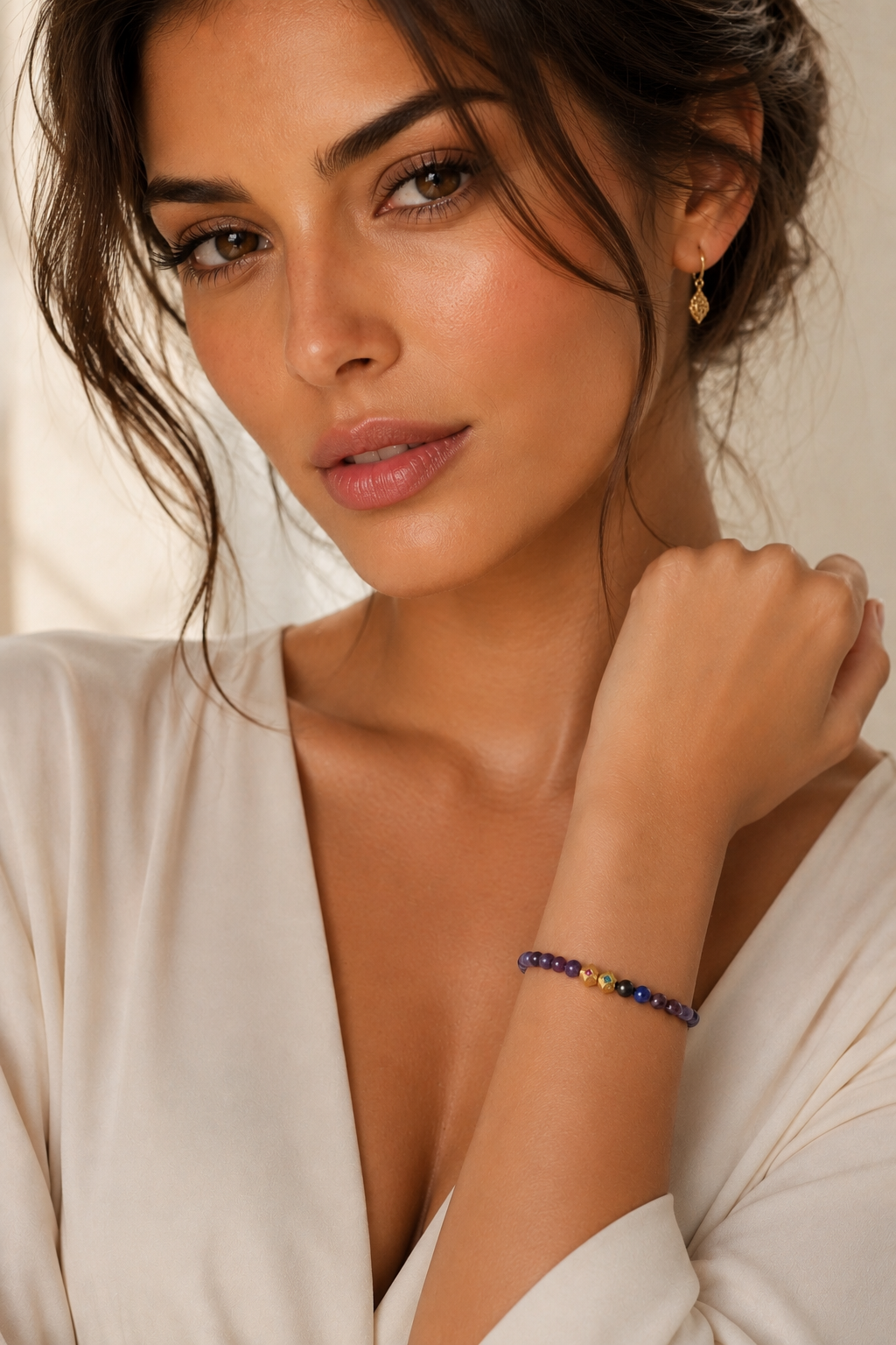 The Violet Axis — Sugilite Bracelet
