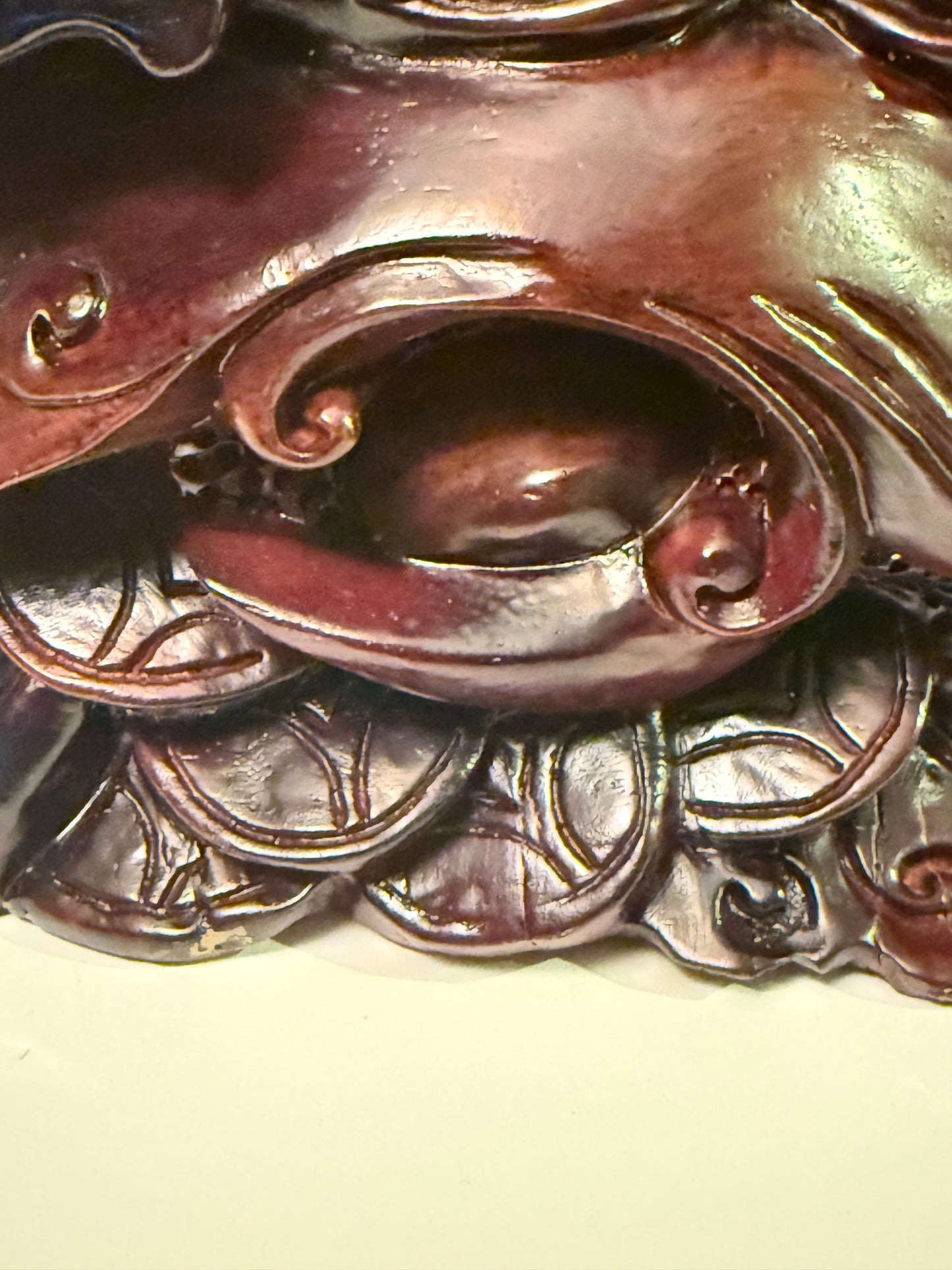 Master-Carved Rainbow Obsidian Buddha