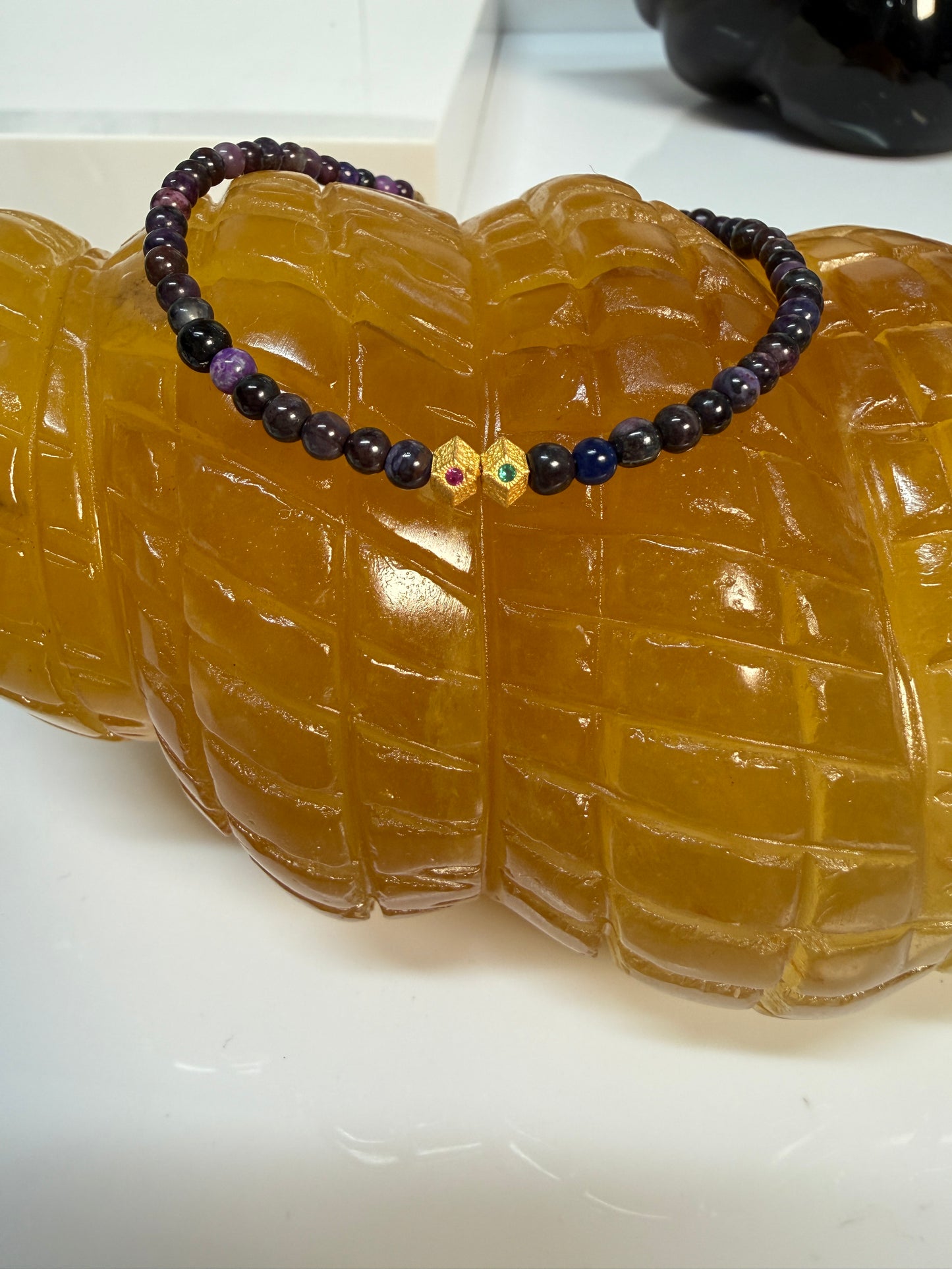 The Violet Axis — Sugilite Bracelet