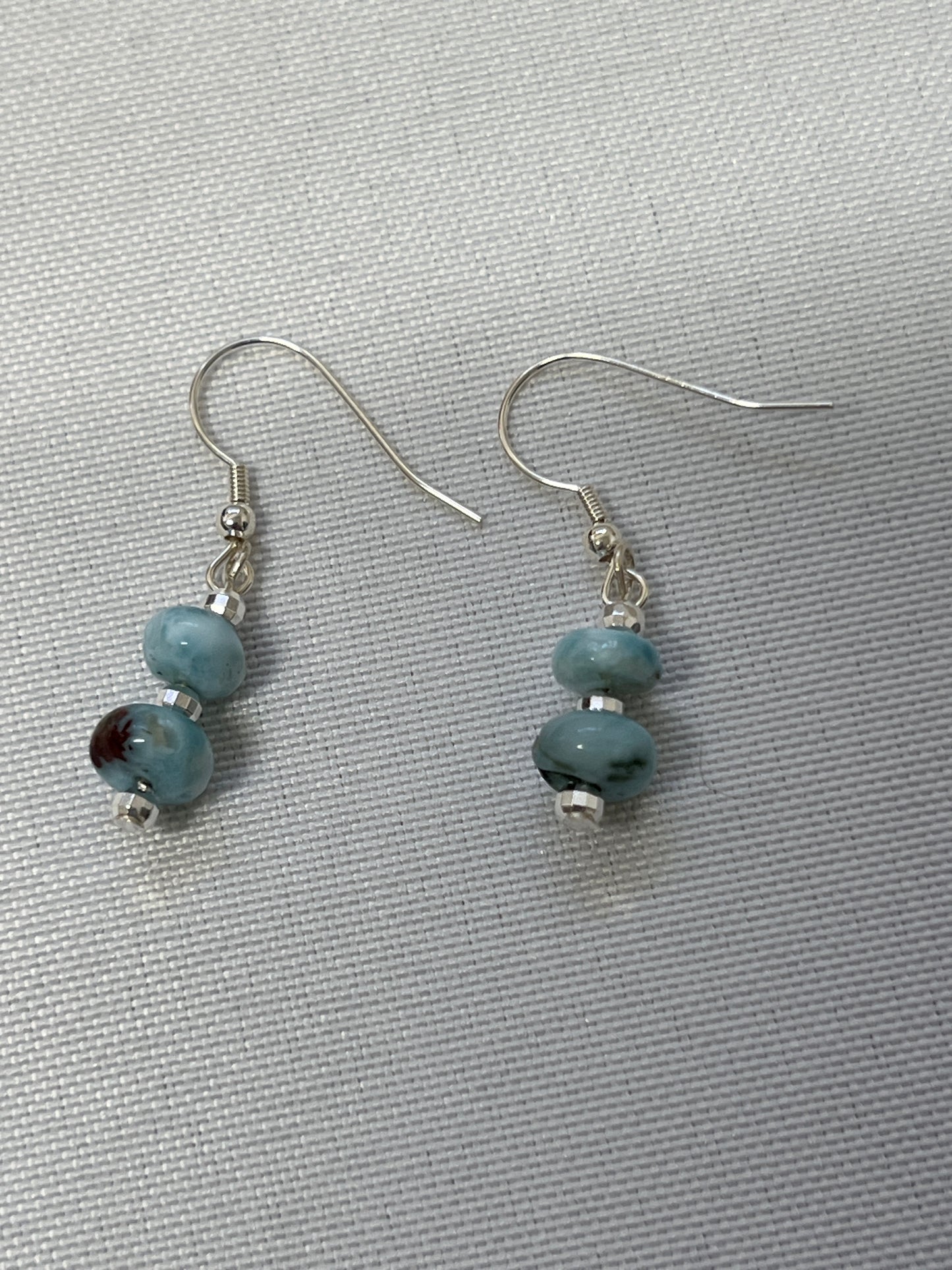 Larimar Earrings