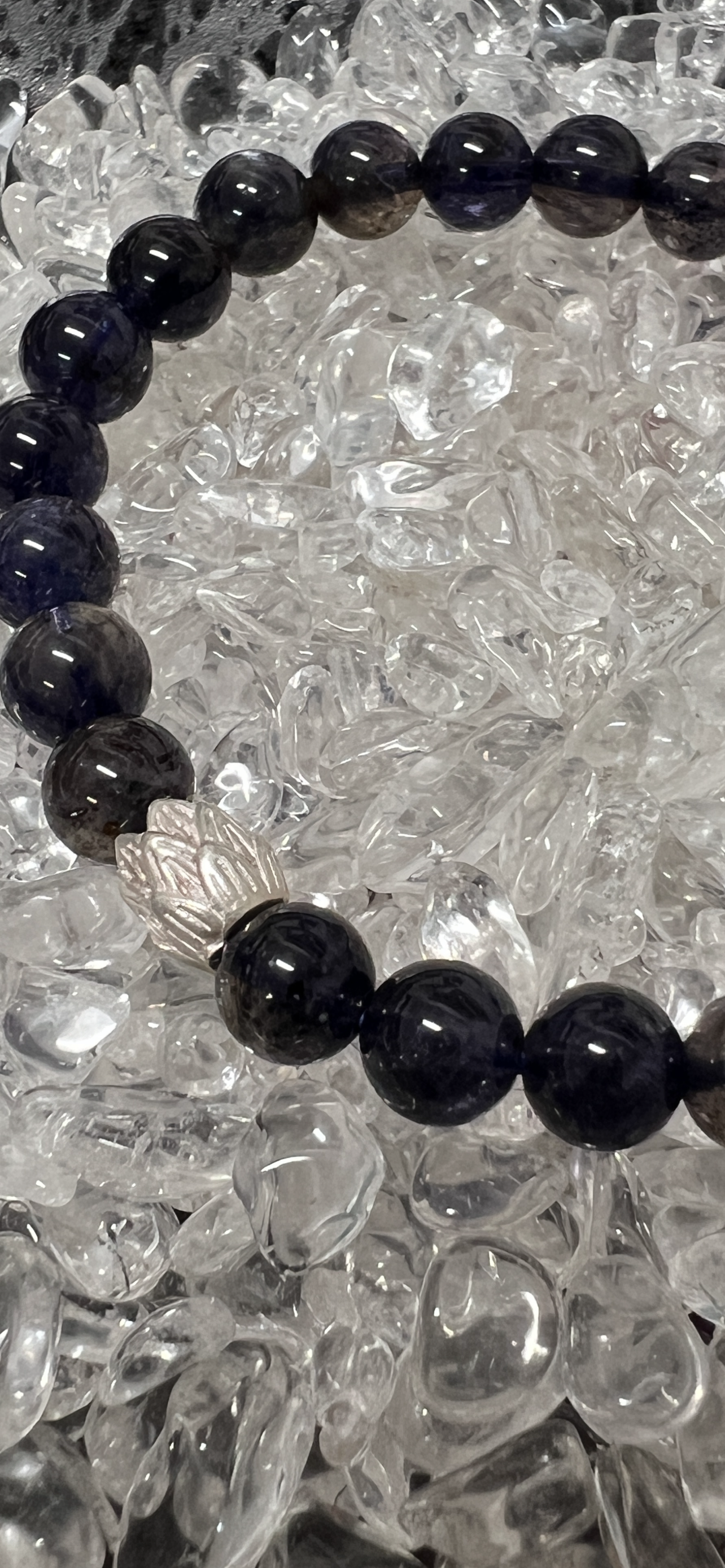 The Lotus - Iolite Bracelet