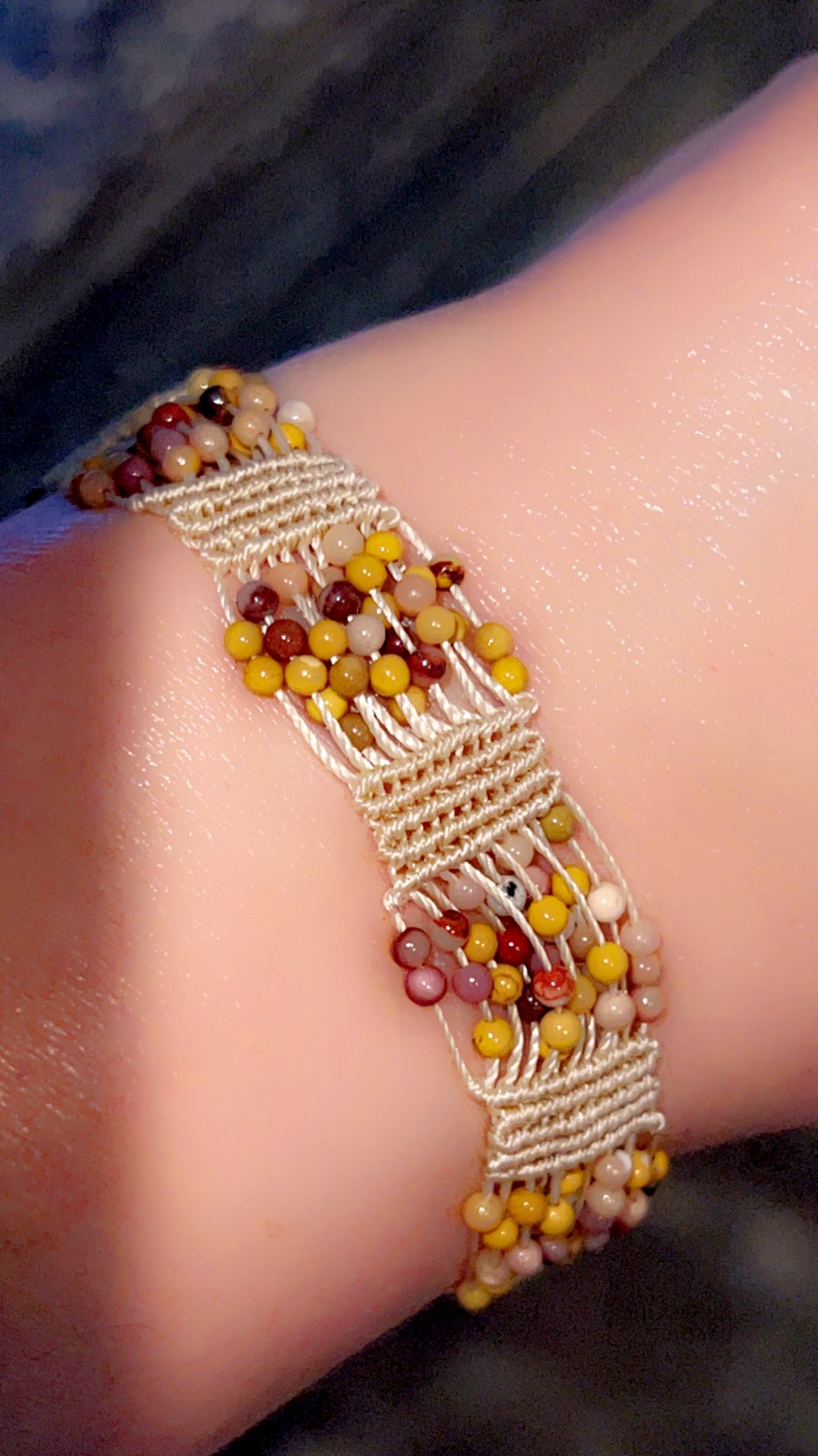 Mookaite bracelet