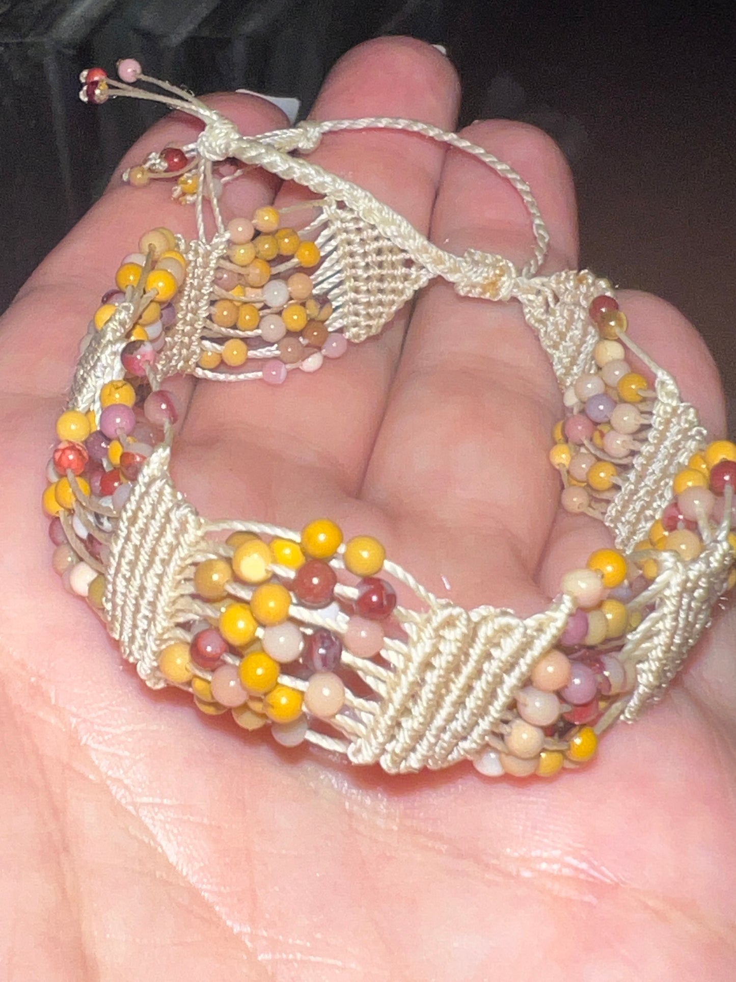 Mookaite bracelet