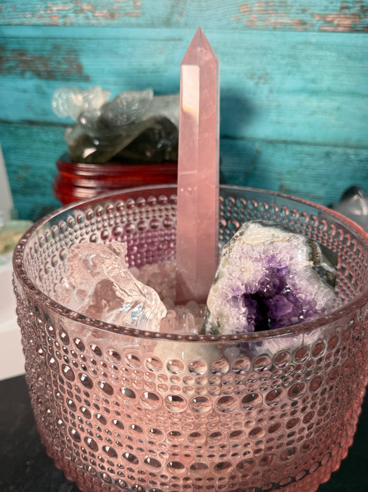 Ikebana In Stone Series: Rose Infini