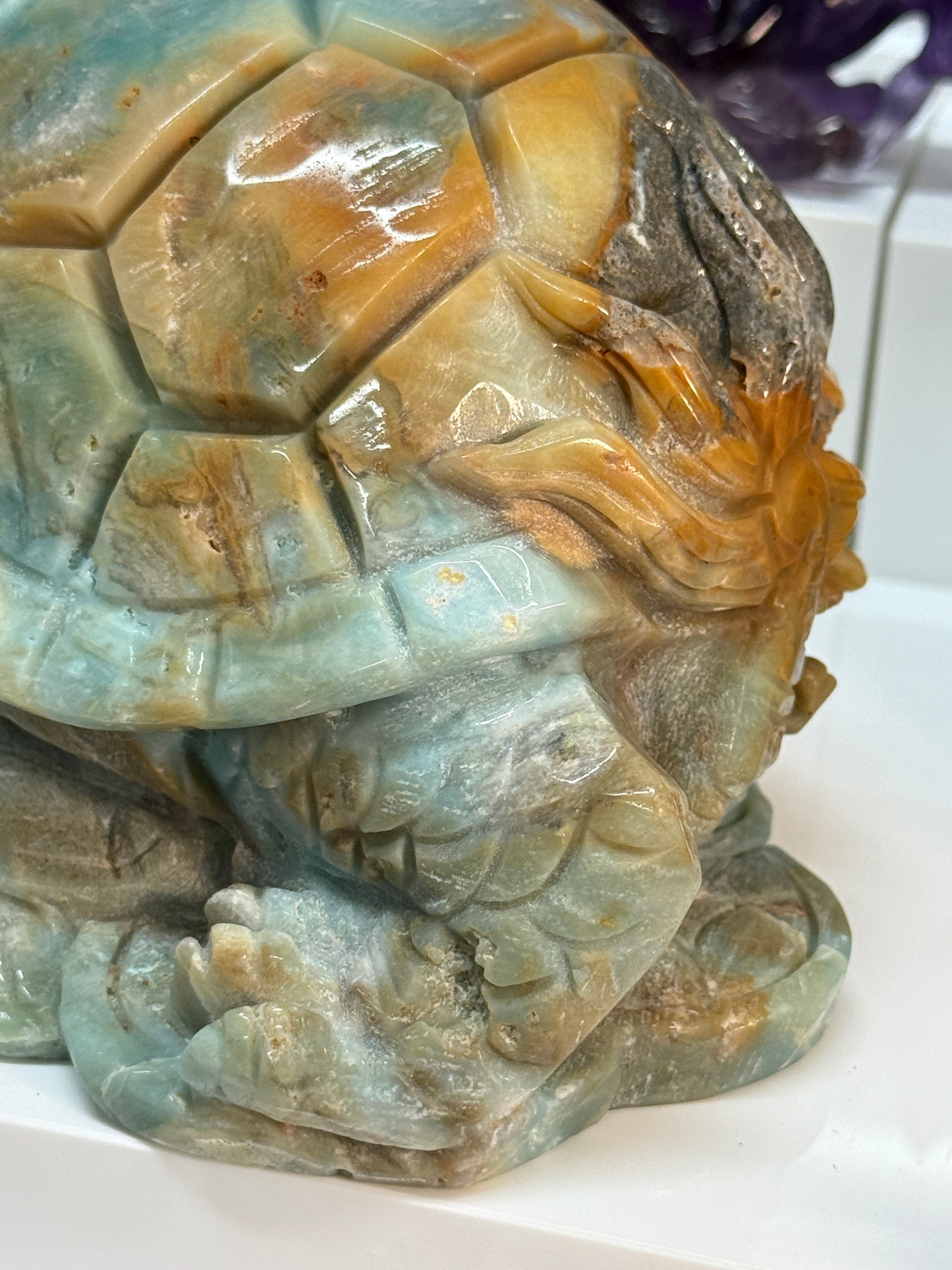 Amazonite Dragon Turtle - Collector's Edition