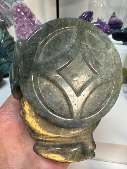 Labradorite Money Toads
