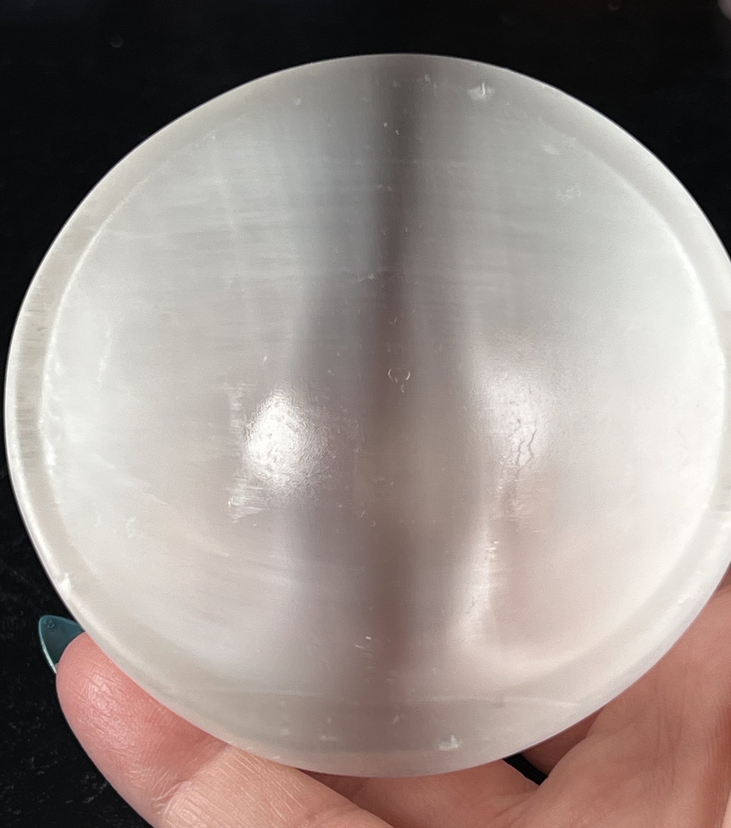 Selenite Bowls - White Satin Spar