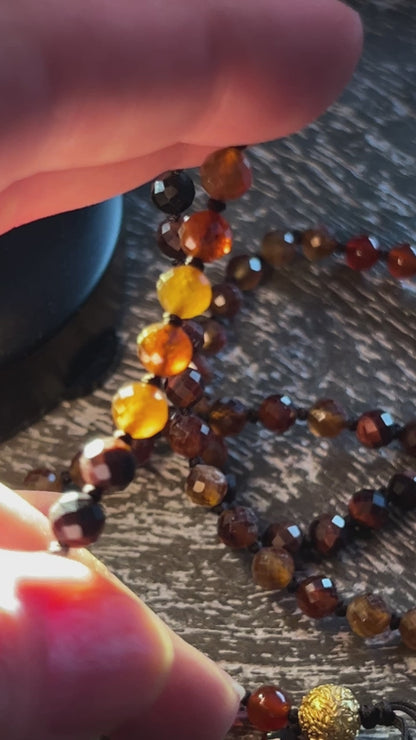 mens mala necklace