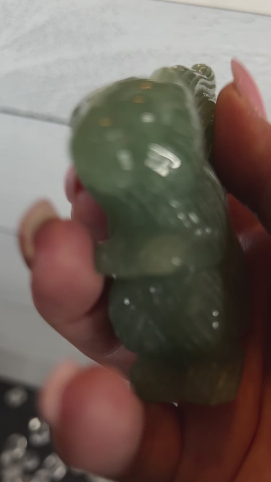 Green Aventurine squirrel 